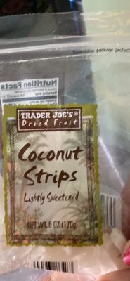 Coconut Strips Lightly Sweetened