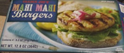 Mahi Mahi Frozen Burgers