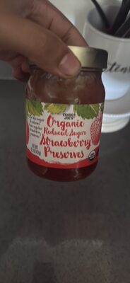 Organic Reduced Sugar Strawberry Preserves
