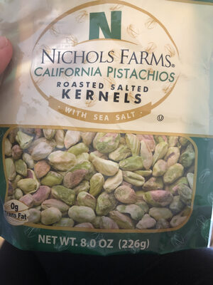 California pistachios, Roasted Salted Kernels