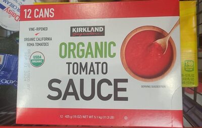 Organic tomato sauce