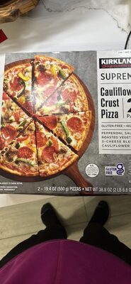 Supreme Cauliflower Crust Pizza