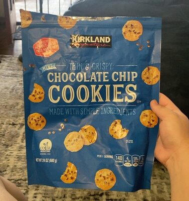 Mini Thin & Crispy Chocolate Chip Cookies