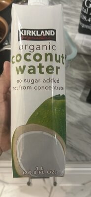 organic coconut water