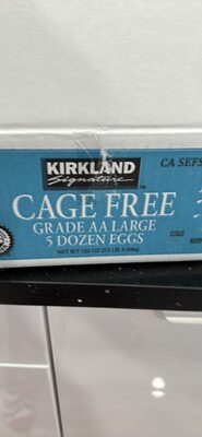 Cage Free Grade AA Large Eggs