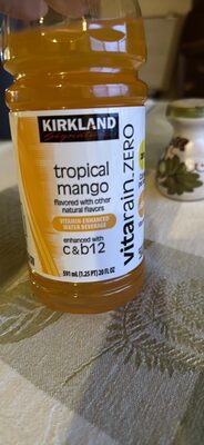 tropical mango flavored with other natural flavors