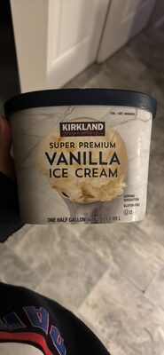 Super Premium Vanilla Ice Cream