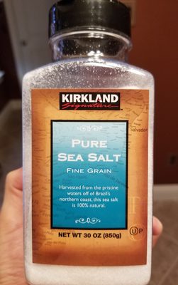 Pure Sea Salt, Fine Grain