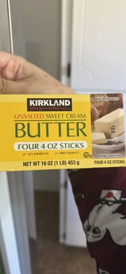 Unsalted Sweet Cream Butter
