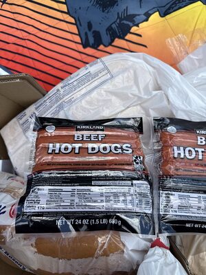 Beef Hot Dogs