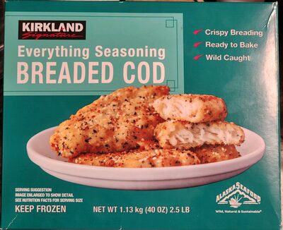 Everything Seasoning Breaded Cod