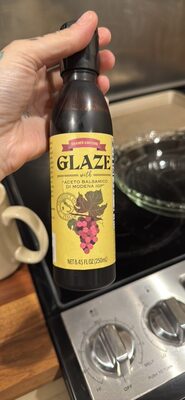 Glaze with "Aceto Balsamico di Modena IGP"