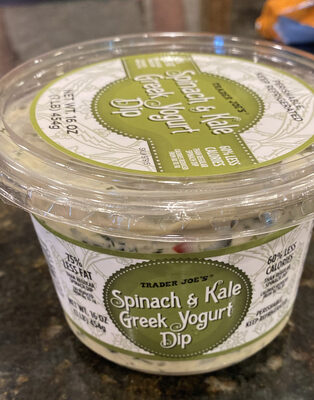 Spinach & Kale Greek Yogurt Dip