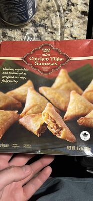 mini Chicken Tikka Samosas