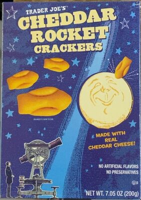 Cheddar Rocket crackers
