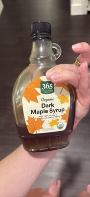 Organic Dark Maple Syrup