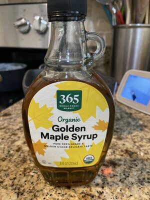 365 everyday value, organic grade a maple syrup