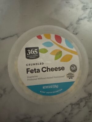 Crumbled feta cheese