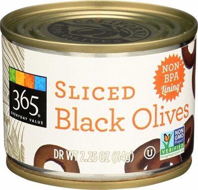 Sliced black olives