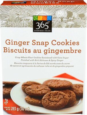 Ginger snap cookies