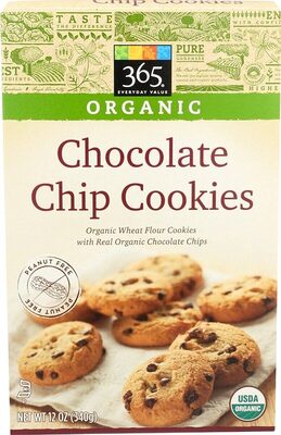 Organic chocolate chip cookies