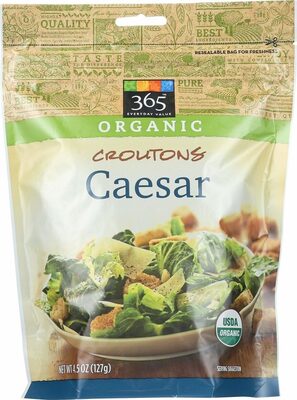 Organic croutons caesar