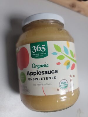 Organic Applesauce Unsweetened