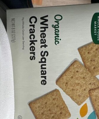 Wheat square crackers, wheat square