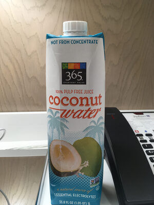 Coconut water 100% pulp free juice