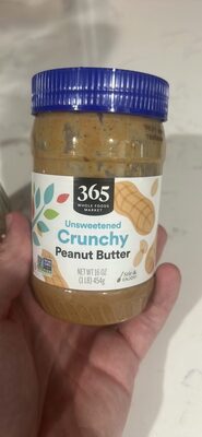 Unsweetened Crunchy Peanut Butter