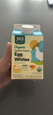 Organic Outdoor Access Egg Whites