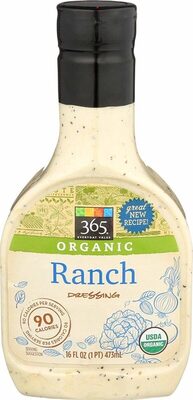 Organic ranch dressing