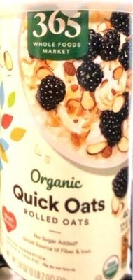 Organic quick oats