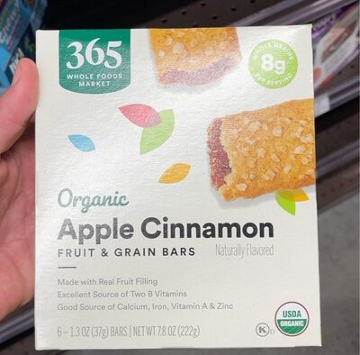 Apple cinnamon fruit and grain organic