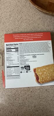 Organic Strawberry Fruit & Grain Bars