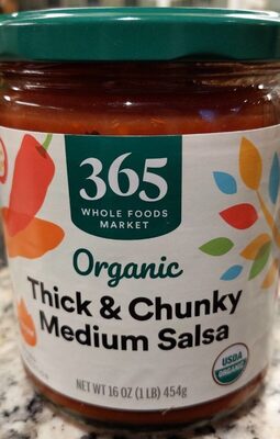 Organic Thick & Chunky Medium Salsa