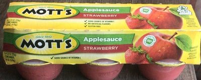 Strawberry applesauce
