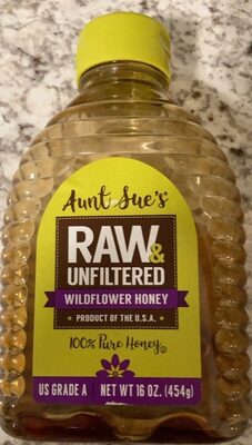Wildflower Honey Raw and Unfiltered