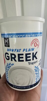 Nonfat plain greek yogurt