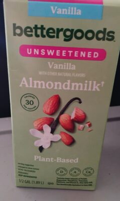 Unsweetened Vanilla Almond Milk