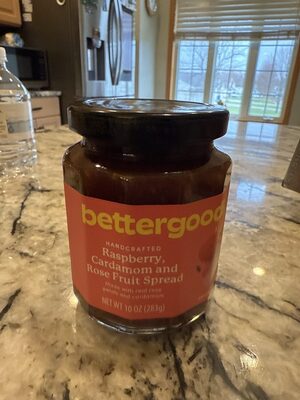 Raspberry, Cardamom And Rose Fruit Spread