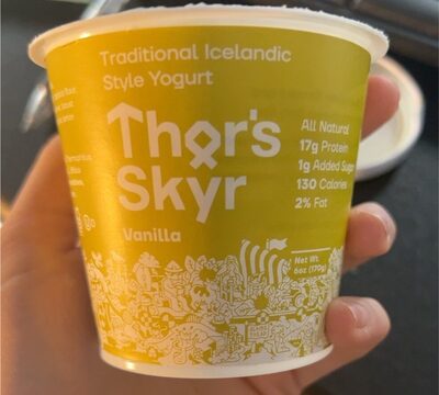 Traditional Icelandic Yogurt Vanilla