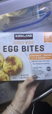 Sous Vide Egg Bites Uncured Bacon & Gouda