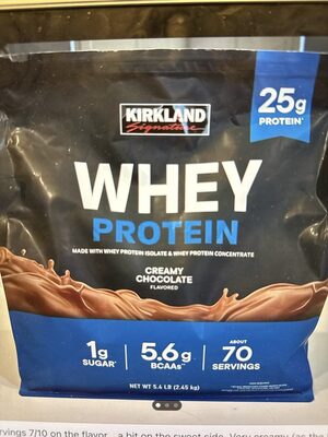 WHEY PROTEIN Creamy Chocolate Flavor