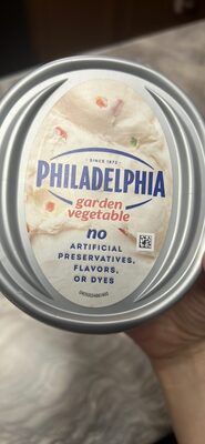 garden vegetable cream cheese