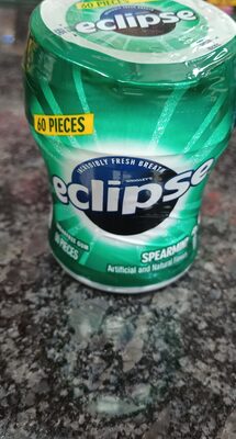 Spearmint sugarfree gum, spearmint