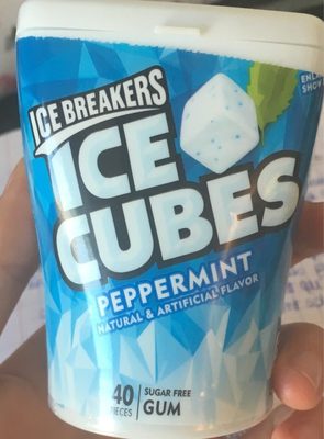Ice breaker ice cubes peppermint