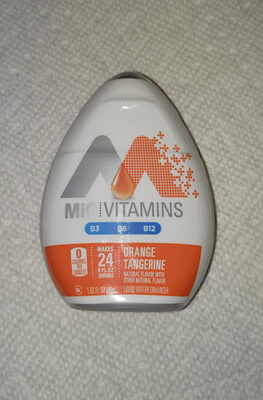 Vitamins, Liquid Water Enhancer, Orange Tangerine