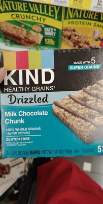 Kind Healthy Grains Dizzled Milk Chocolate Chunk