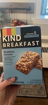 KIND Breakfast Blueberry Almond